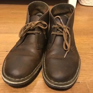 Clarks Leather Desert Boot - Women's Size 7